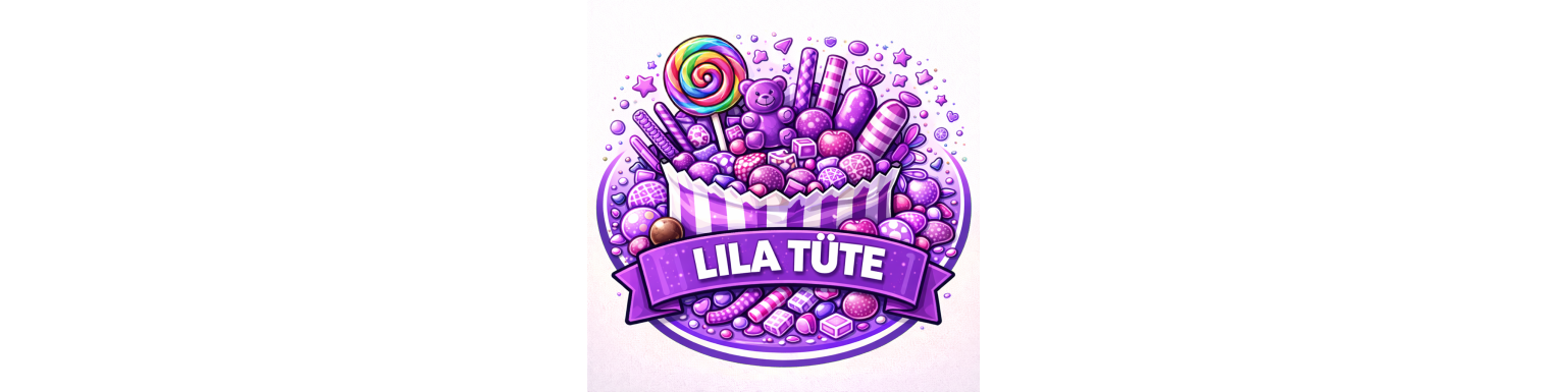 Lila Tüte – Lila Süßigkeitenmix für besondere Momente