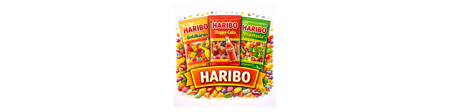 Haribo – Fruchtgummis & Lakritz online kaufen